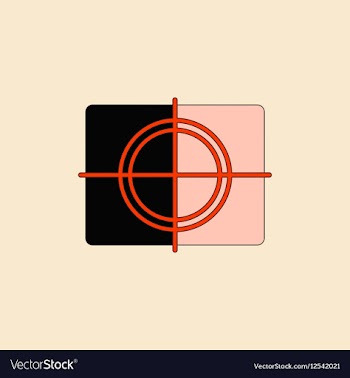 Cinema film frame in flat vector image