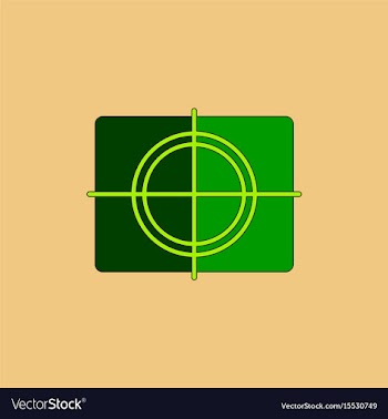 Cinema film frame in flat vector image