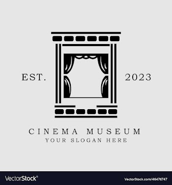 cinema museum logo design