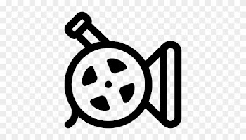 Cinema Reel Video Camera Vector - Film Logo Of Reel N Camera In Hd