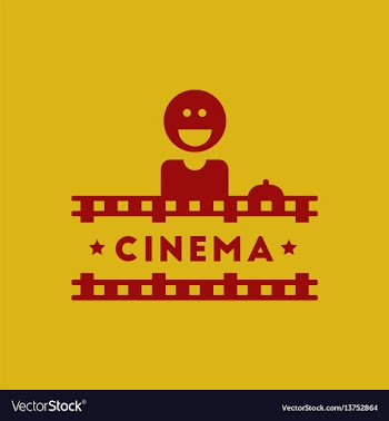 Cinema ticket office in flat vector image