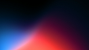 Cinematic Abstract Gradient with Luminous Orbs