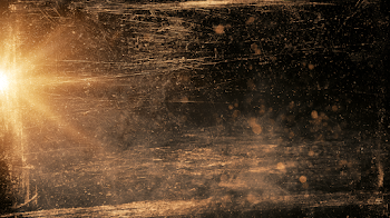 Cinematic Grunge Background with Lens Flare
