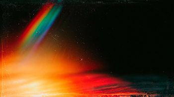 Cinematic Light Leak with Rainbow Prism