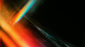 Cinematic Light Leak with Rainbow Prism Flare