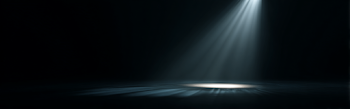 Cinematic Spotlight on Dark Gradient Background