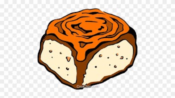 Cinnamon Roll Clipart Plush - Food