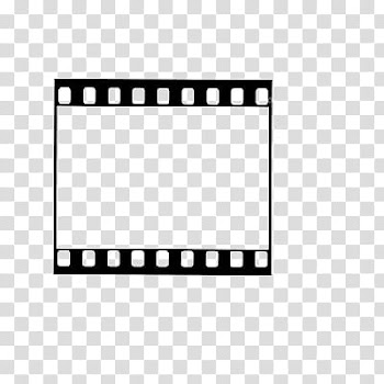 Cintas cinematograficas, rectangular black frame illustration transparent background PNG clipart