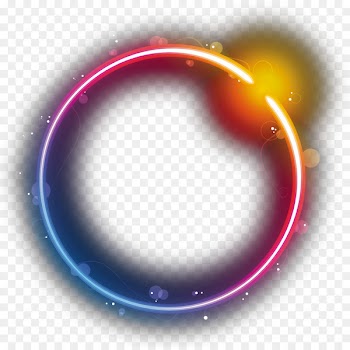 Circle 7 logo Rainbow - Rainbow Circle Star eclipse 