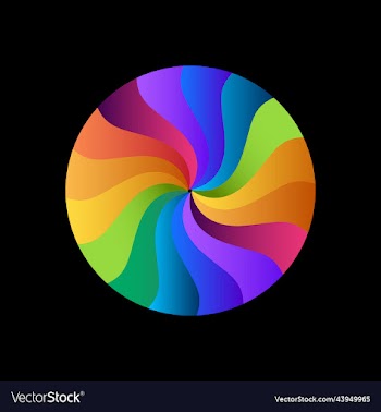circle abstract colorful logo
