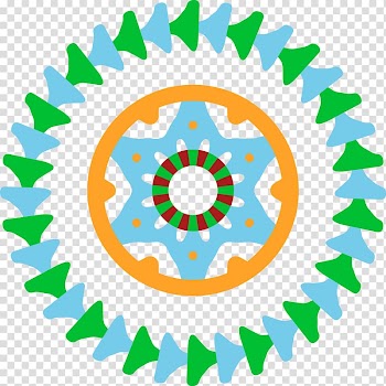 Circle Adobe Illustrator , Colorful abstract flowers transparent background PNG clipart