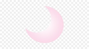 Circle Angle Pattern - Creative cute pink moon 