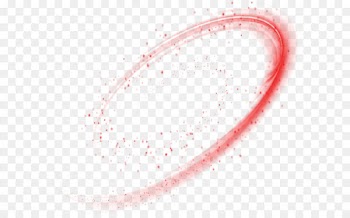 Circle Angle Point - Red magic star dynamic light effect PNG picture 