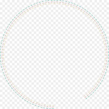Circle Area Angle Pattern - Vector hand colored circles 