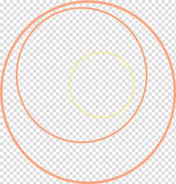 Circle Area Angle Yellow, Orange line circle transparent background PNG clipart