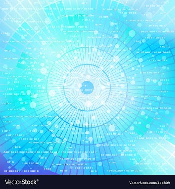 Circle background vector image