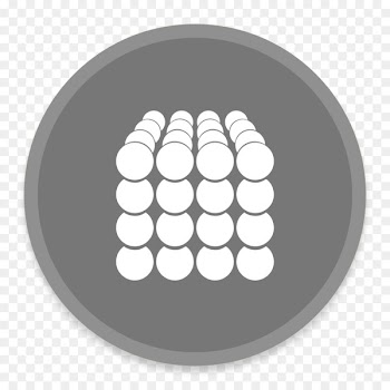 circle black and white font - FinalCutServer 