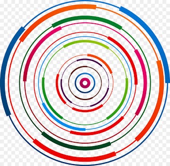 Circle Blue Line Clip art - Colorful technology background 