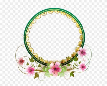 Circle Borders, Borders And Frames, Creations, Fabric, - Border Design For Wedding