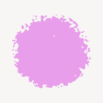 Circle brush stain collage element, | Free Photo - rawpixel