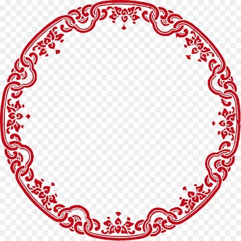 Circle Chinese - Chinese wind vector circular border 
