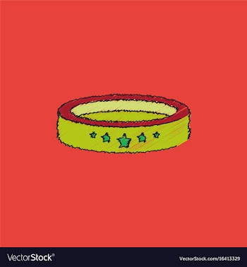 Circle circus or theater stage in hatching style vector image