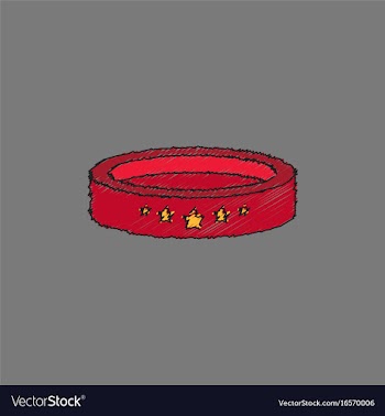 Circle circus or theater stage in hatching style vector image