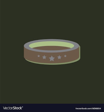 Circle circus or theater stage in sticker style vector image