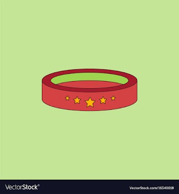 Circle circus or theater stage vector image