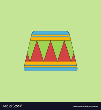 Circle circus or theater stage vector image