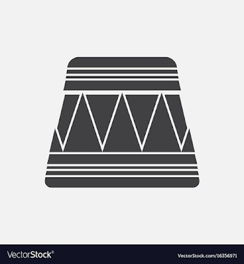 Circle circus or theater stage vector image