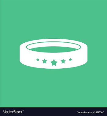Circle circus or theater stage vector image