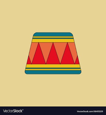 Circle circus or theater stage vector image