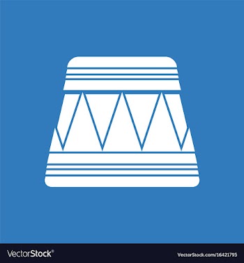 Circle circus or theater stage vector image