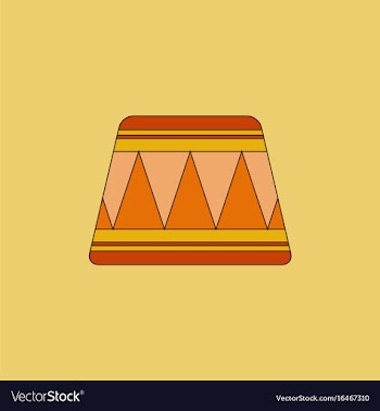 Circle circus or theater stage vector image