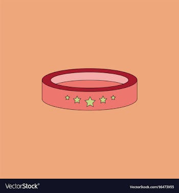 Circle circus or theater stage vector image