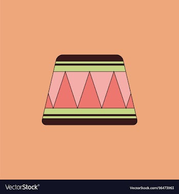 Circle circus or theater stage vector image