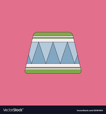 Circle circus or theater stage vector image