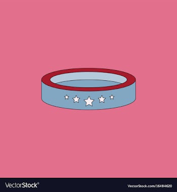 Circle circus or theater stage vector image