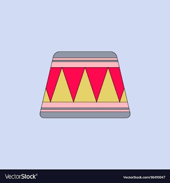 Circle circus or theater stage vector image