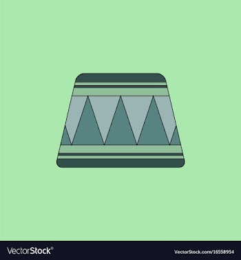 Circle circus or theater stage vector image