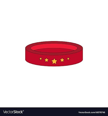 Circle circus or theater stage vector image