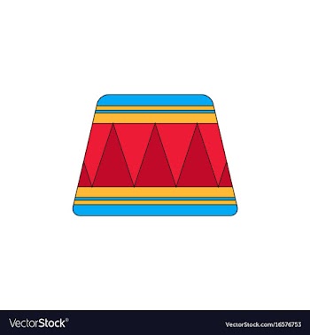 Circle circus or theater stage vector image