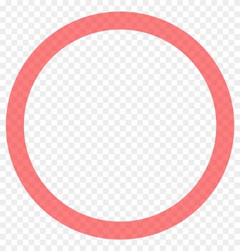 Circle Clipart Red - Red Circle Border Png