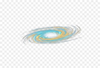 Circle Close-up Pattern - Color interstellar galaxy 