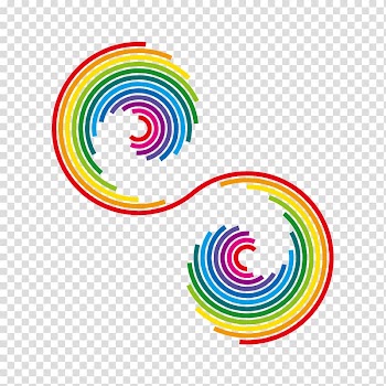 Circle Color , Colored lines transparent background PNG clipart