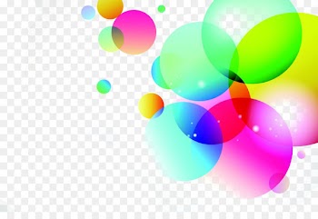 Circle - Colored circles Creative Bubble 