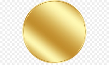 Circle Computer file - Bottom gold, gold circle, round 