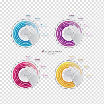 Circle , Creative color ppt transparent background PNG clipart