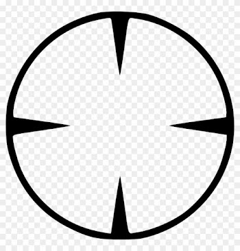 Circle Cross Gun Hunting Sight Sniper Target Comments - Sniper Target Png